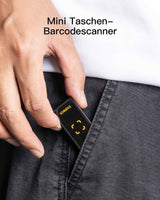 BCST-46 Mini Tragbarer 2D Kabellos Barcode-Scanner mit APP und SDK - Inateck Office DE