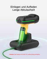 Barcode Scanner Ladestation, Geeignet BCST-61, BCST-75, BCST-75S - Inateck Office DE