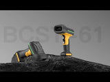 BCST-61, 1D Industrieller Barcode Scanner Kabellos, für Lager & Logistik mit IP67, Bluetooth, SDK