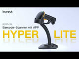 BCST-35, Kabelloser Handscanner 2D Bluetooth Barcode Scanner mit SDK & langer Reichweite
