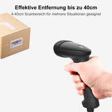 Inateck BCST-33 Barcode Scanner - Effektive Entfernung bis zu 40 cm