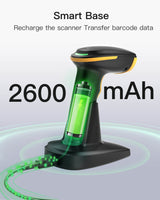 BCST-36 2D Bluetooth Barcode Scanner mit APP/SDK mit Barcode Scanner Ladestation - Inateck Office DE