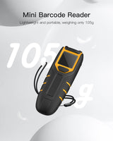 BCST-47 Bluetooth Tragbarer 2D Barcode Scanner mit Bildschirm & APP und SDK - Inateck Office DE