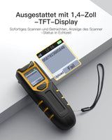 BCST-49 Bluetooth Tragbarer 1D Barcode Scanner mit Bildschirm, 2,4 GHz Wireless, mit 1000mAh Akku - Inateck Office DE