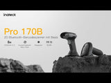PRO-170B 2D Barcode Scanner kabellos Bluetooth – QR Code Scanner mit 2 Akkus & Ladestation