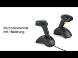 BCST-560B, 2D Barcode Scanner Kabellose, 2600 mAh Langzeitbatterie